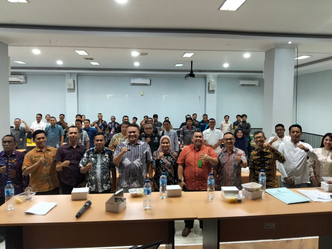 Dishub Banten Gelar PCM Pembangunan Penerangan Jalan Umum