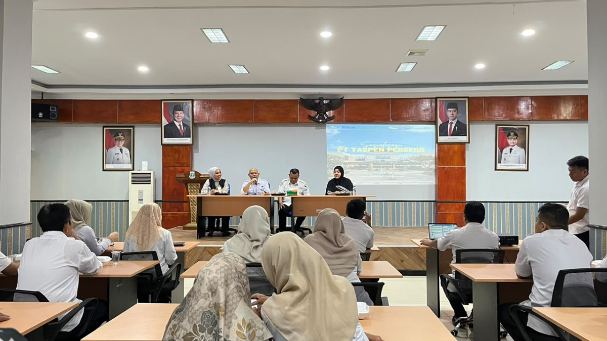 Dishub Banten dan PT Taspen Sosialisasikan Program Jaminan Hari Tua bagi ASN